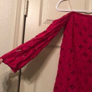 Boutique Cold Shoulder Top